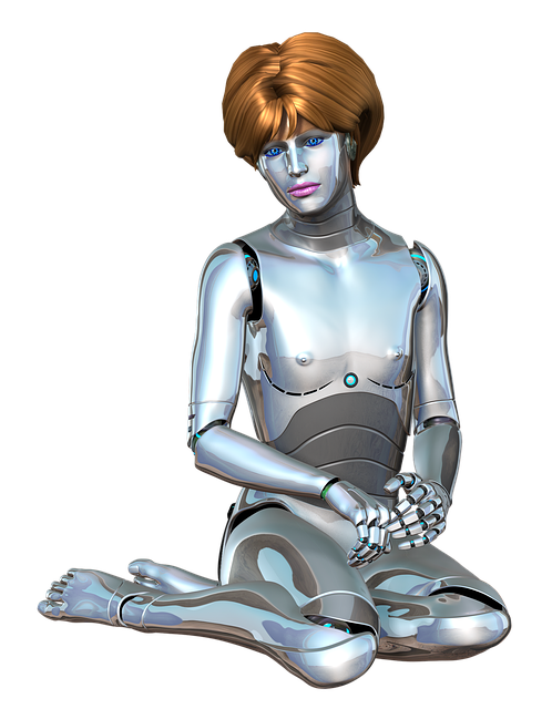 Free woman robot female illustration