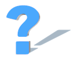 question mark, exclamation point, request