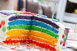 birthday, cake, sweet