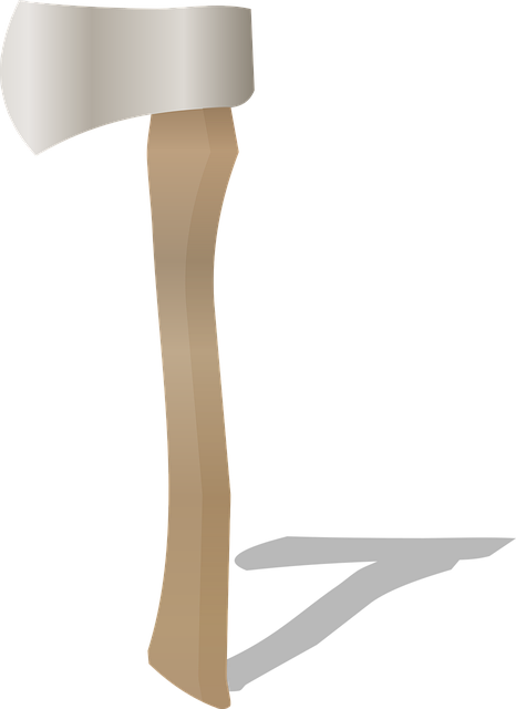Free axe power worker vector