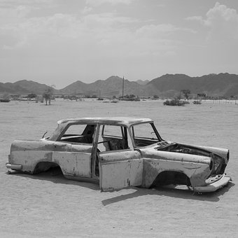 Free Car Wreck Old Car photo and picture