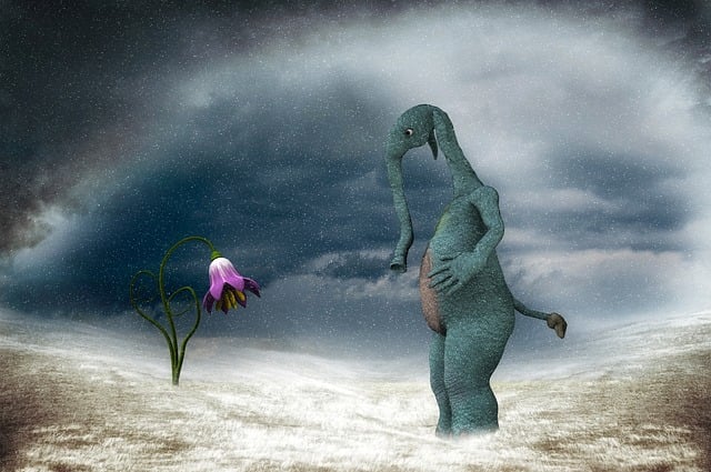 Surreal Winter Flower Small · Free image on Pixabay