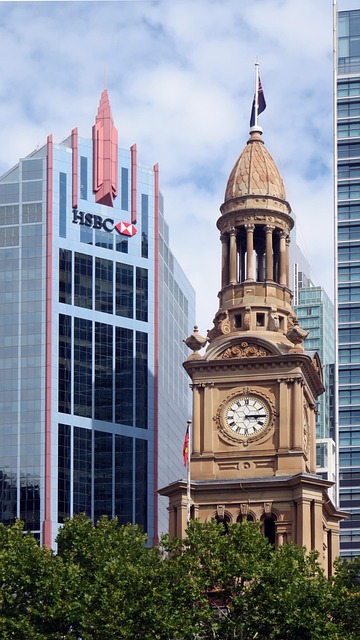 Sydney, Australia, Cbd, Hsbc, Edificio