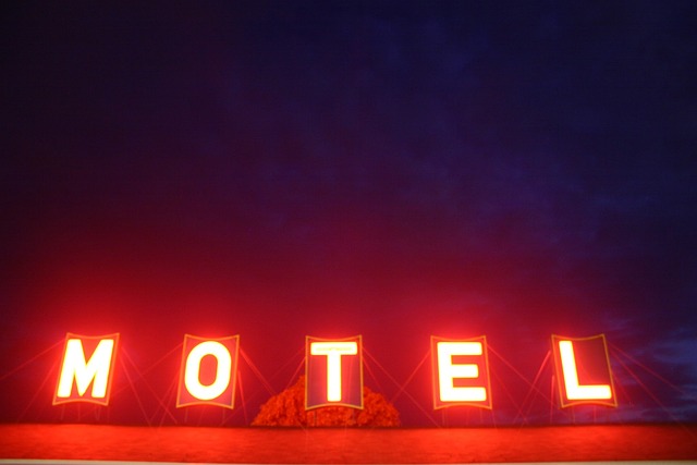 Free Hotel Neon photo and picture