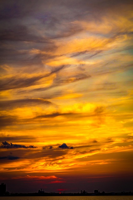 Free Orange Sunset photo and picture
