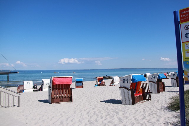 Ostsee, Strand, Strandkorb, Meer