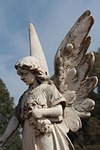 angel, death, grave