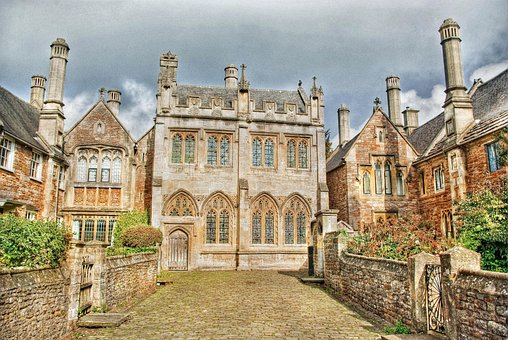 Brunnen, Somerset, England, Uk
