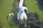 paragliders, practice in free flight, para motor