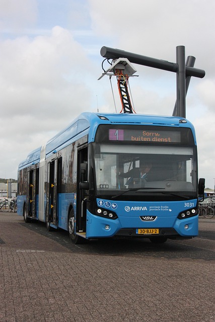 Free Electric Bus Public Transport photo and picture