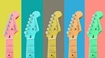 colorful, guitars, color combinations