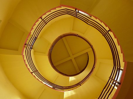 Turm, Treppe, Hülse, Struktur, Spiral