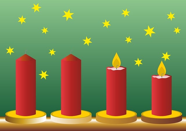Free advent second advent advent season illustration