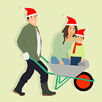 happy new year, merry christmas, prepared