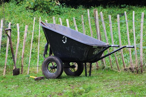 Free Wheel Barrow Gardening photo and picture