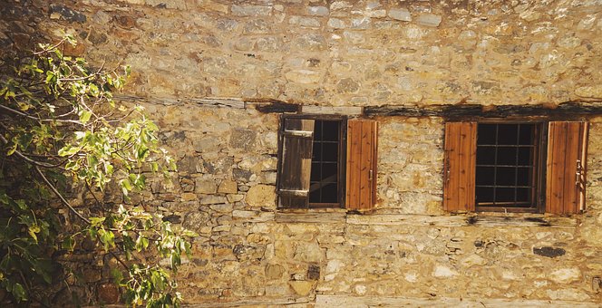 Free Spinalonga Wall photo and picture