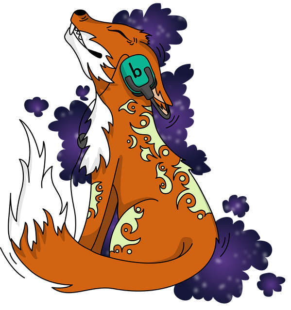 Free Fox Comic vector and picture