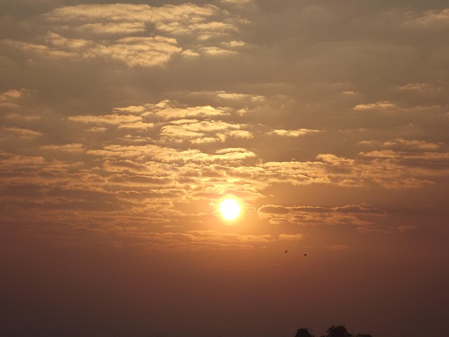 Free Sunrise Clouds photo and picture