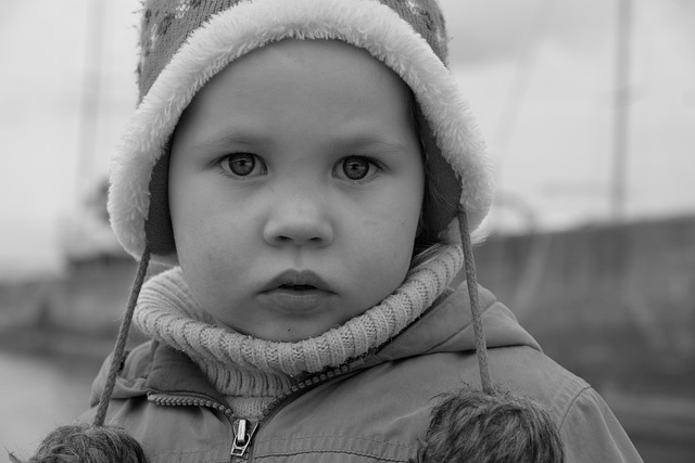 Free Baby Black And White photo and picture