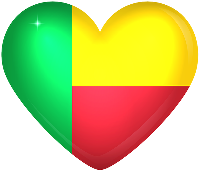 Free azerbaijan large heart illustration