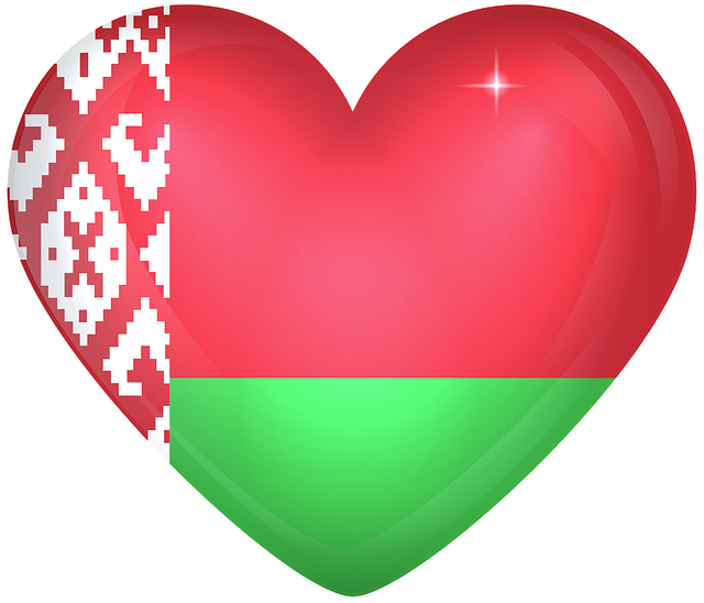 Free azerbaijan large heart illustration
