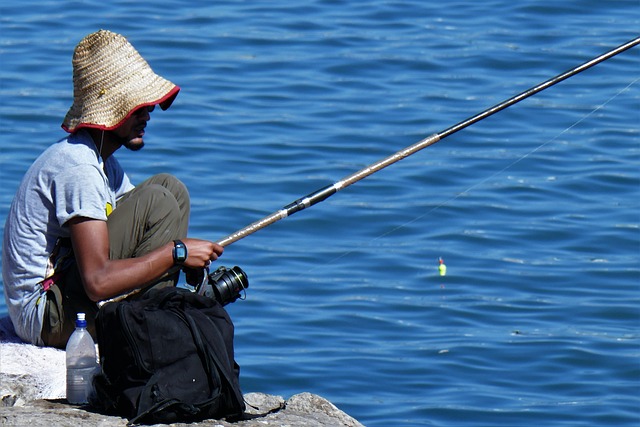 Free Angler Fishing photo and picture