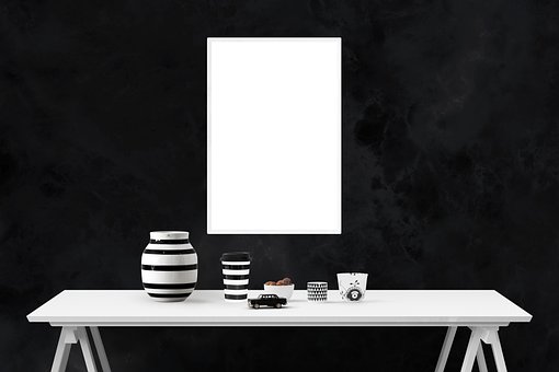 Download free HD stock image of Mockup Wall Free mockup wall poster illustration