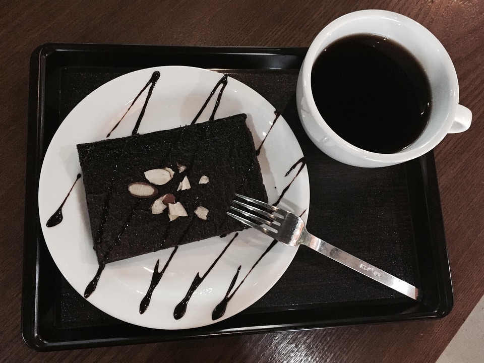 Brownie Hand Our Coffee Dessert - Free photo on Pixabay