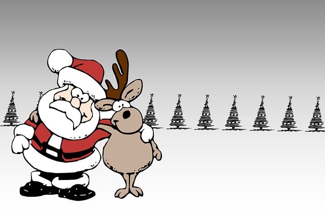 Julekort, Julen, Santa, Julekort
