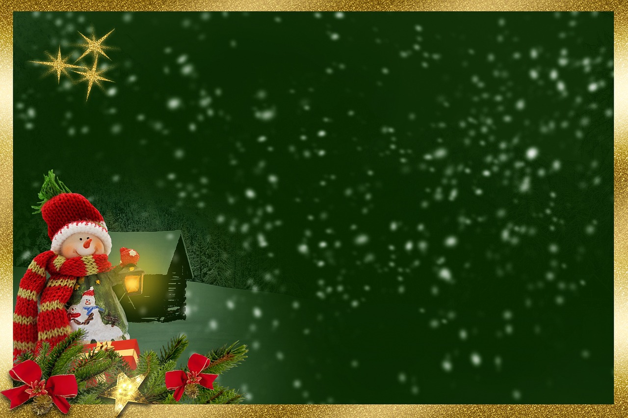 Snowman - free online jigsaw puzzle photo