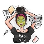 mom, vacation, woman