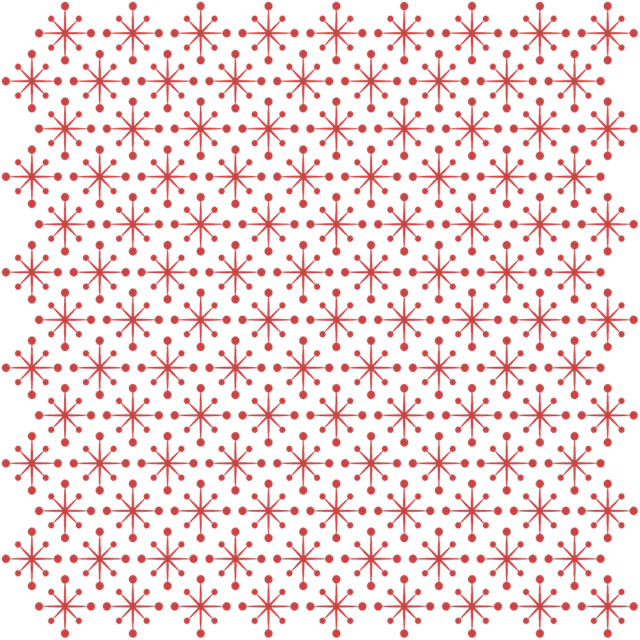 Free pattern christmas pattern red stars illustration