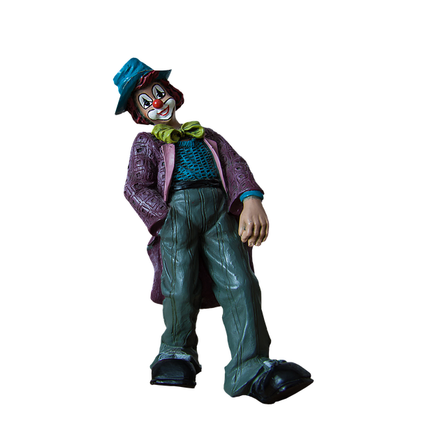 Clown, Porzellanfigur, Lustig, Zirkus