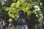 city, architecture, angel