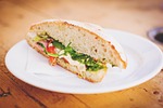 food, drinks, bread