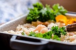shrimp, risotto, shrimp risotto