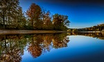 landscape, background, mirroring