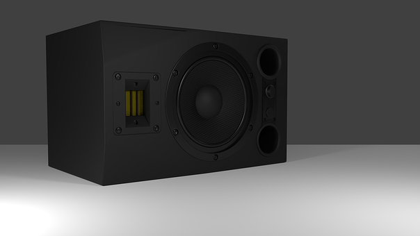 Free Speaker 3D illustration and picture