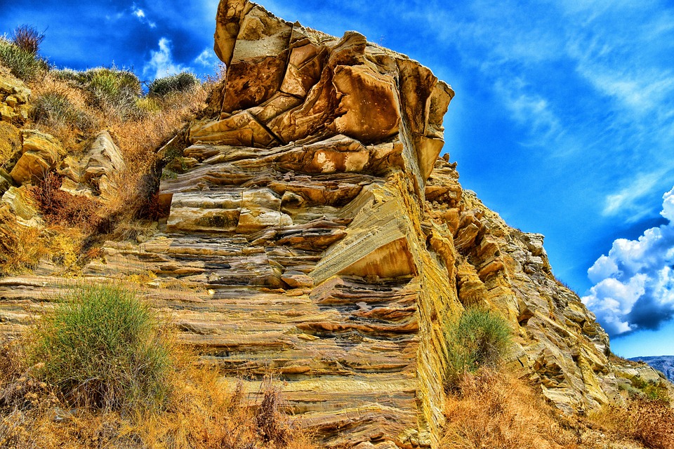Roches Ciel Bleu Grèce - Photo gratuite sur Pixabay