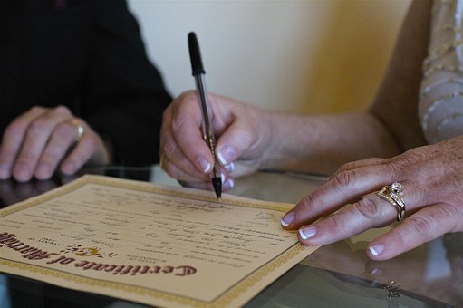 De La Boda, Matrimonio, Certificado