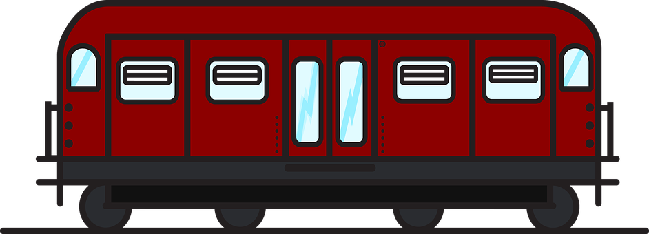Free Red Train illustration and picture