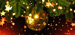 christmas, star, ball
