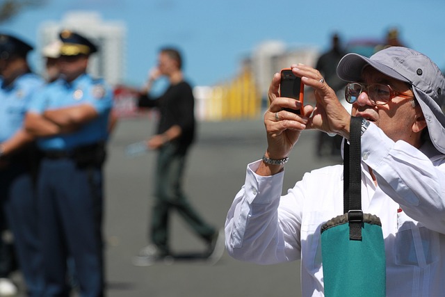 Free Police Demonstration photo and picture