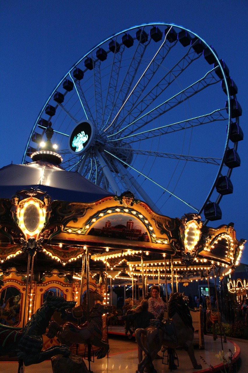 Park Carousel Chicago - Free photo on Pixabay