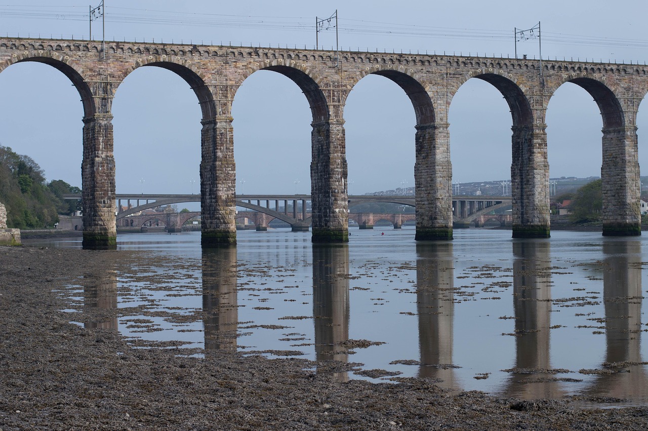 Reflection Bridge Reflections Bridge Landmark Blue - Free photo on Pixabay - Pixabay