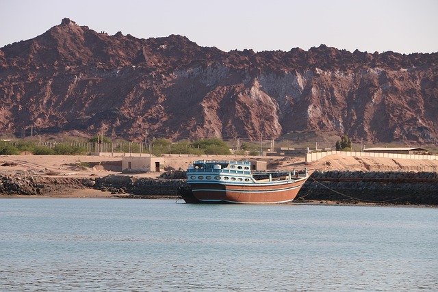 Boot, Meer, Iran, Insel, Wasser, Schiff