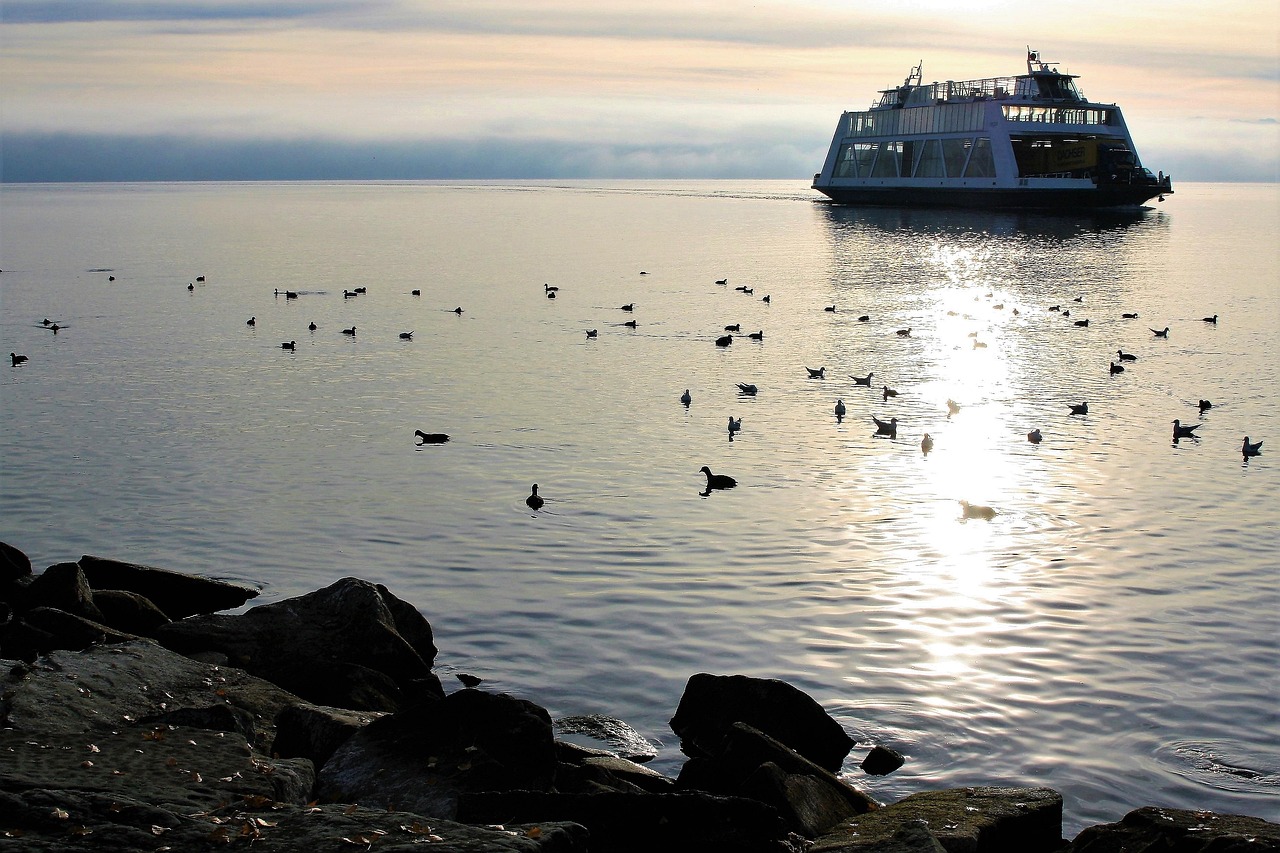 Ferry Lago Sol Matutino Paz De La - Foto gratis en Pixabay - Pixabay