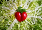 friseesalat, salad, frisch