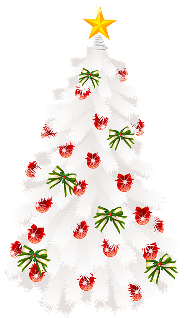 Free new year christmas tree holiday illustration