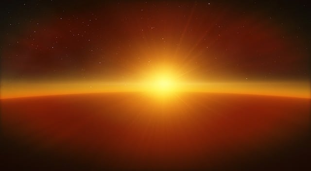 Free exoplanet space world illustration